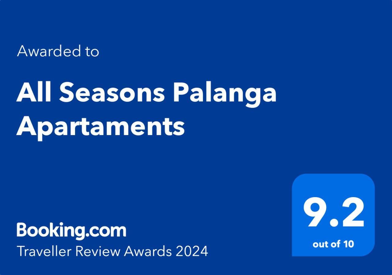 All Seasons Palanga Apartaments Экстерьер фото